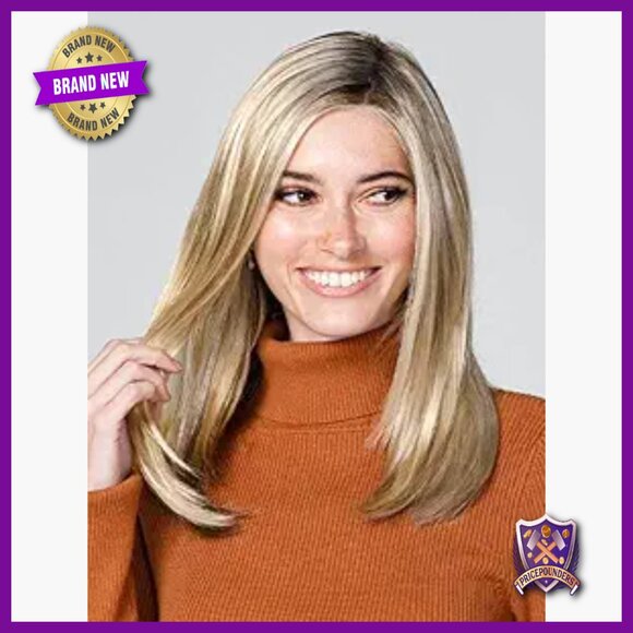 Synthetic Lace Front Half Wig Topper Clip In Bundle 18 Inch Length main image 6